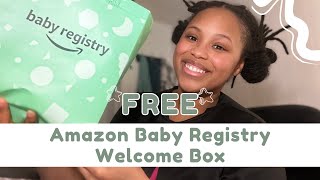 2024 Amazon Baby Registry Welcome Box  Free Baby Stuff  How to Get Your Free Baby Registry Box [upl. by Rimola576]