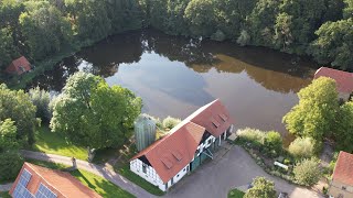 Drohnenflug über Dörfer Natur und dem Gut Röhrentrup Nähe Detmold DJI AIR 2S  4K 60 FPS Footage [upl. by Leonhard]