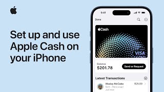 How to set up and use Apple Cash on your iPhone  Apple Support [upl. by Yessac216]