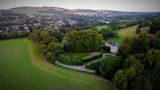 Findon Findon Place amp Church  4K Drone [upl. by Einnaf649]