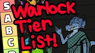 Ultimate Warlock Tier List  Ultimate Guide to Warlock Subclasses in DampD 5e [upl. by Nahsaj355]