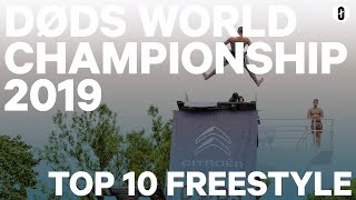 Døds World Championship 2019  Top 10 freestyle døds death dives [upl. by Trilbi]