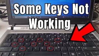 How To Fix Some of Laptop Keyboard Keys Are Not Working in Windows 11 [upl. by Luisa]