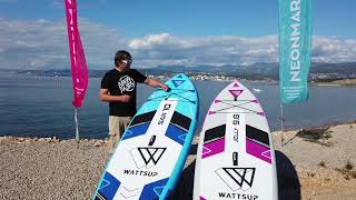 NEONMARS Paddleboard Wattsup Sar 10´  recenzia nafukovacieho paddleboardu [upl. by Maisie]