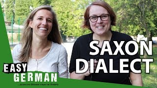 Saxon Dialect vs Standard German with Anja from Learn German with Anja [upl. by Reinhardt]