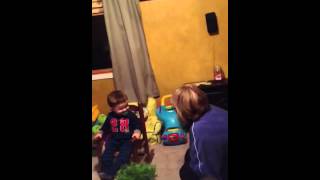 Mom farts baby looks for fart [upl. by Aryn]