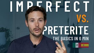 Perfect Your Spanish Illustrated Tutorial on Imperfect vs Preterite [upl. by Kare]