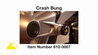 Touratech BMW R1200 Crash Bung  Final Drive Slider [upl. by Asyar]