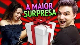 FIZ A MAIOR SURPRESA DA VIDA DELA 10 [upl. by Scarrow971]