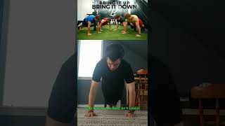 calisthenics  Trying Out Browney s Infinite Push Up Challenge [upl. by Mayhs819]