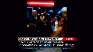 Aurora Colorado Mass Shooting at Movie Theater RAW VIDEO [upl. by Sewell]