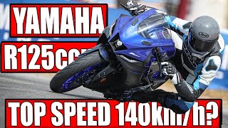 YAMAHA R125 2023 MOTORRAD 125CCM ERSTE FAHRT [upl. by Attiuqahs]