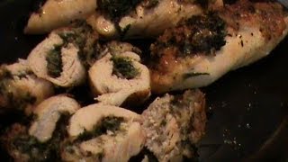 Cheese and Spinach Stuffed Chicken Breast [upl. by Acirfa]