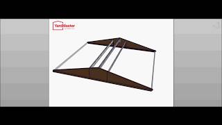 YardMaster Shiplap 10x8 TBSL Metal Shed  How to Assemble [upl. by Nylrebmik426]