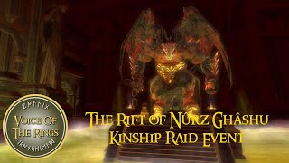 LOTRO Kinship Raiding Day  The Rift of Nûrz Ghâshu Raid Event   Livestream   1440p 2k [upl. by Mei216]