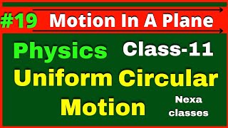 Uniform Circular Motion Motion In Plane  Class 11 Physics  NEET Physics Class11  Circular Motion [upl. by Anson]