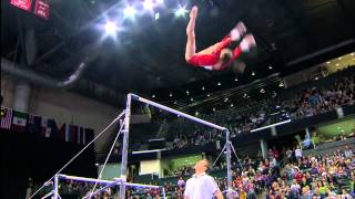 Katelyn Ohashi  Bars  2012 Kelloggs Pacific Rim Championships [upl. by Ikkela]