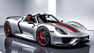 Unleashing THE FUTURE 2025 PORSCHE 918 SPYDER REVEALED A SUPER CAR REVOLUTION [upl. by Anialram31]