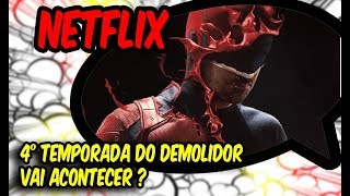 4° temporada do Demolidor vai acontecer NETFLIX [upl. by Rehposirhc127]