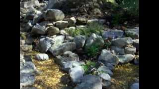 Natural Stone Waterfall and Pond Contractor [upl. by Helsie]