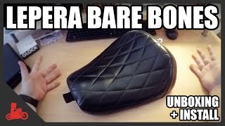 LePera Bare Bones Unboxing amp Install  Harley Sportster [upl. by Nepets]