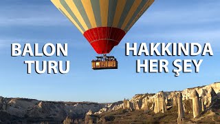 Kapadokyada Balon Turuna Katıldım  150€ 💸  Balon Hakkında Her Şey [upl. by Amrak279]