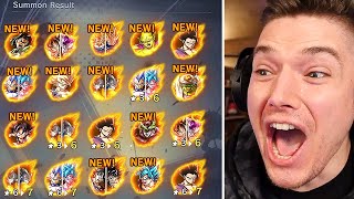 New Most Expensive Legends Limited Guaranteed Summons on Dragon Ball Legends [upl. by Wolfram]