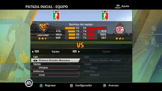 FIFA 11 PS2 Gameplay  Chiapas vs Toluca [upl. by Ellynn]