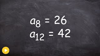 Find the first several terms of a sequence with given two terms [upl. by Lai]