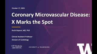 Coronary Microvascular Disease X Marks the Spot [upl. by Mailliwnhoj]