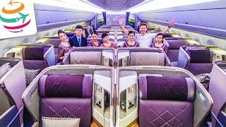 18 Stunden Der längste Flug der Welt Singapore Airlines Business Class  YourTravelTV [upl. by Francklin337]