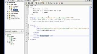 Video J2ee  créer une application web avec NetBeans [upl. by Yelkreb]