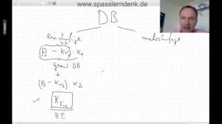 Deckungsbeitragsrechnung  einstufig mehrstufig [upl. by Llien154]