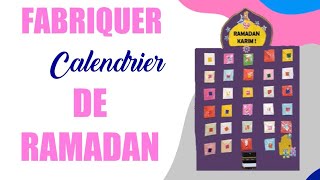 Fabriquer un calendrier ramadan [upl. by Saltsman559]