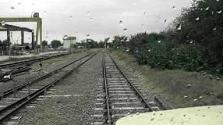 Train touristique Nérac  Mézin part I  octobre 2007 [upl. by Nylkcaj]