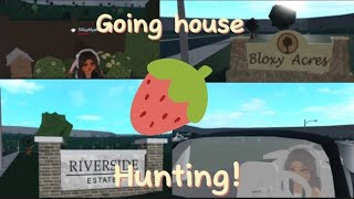 Going house hunting SAGLYNS HOME Bloxburg voiced rp Ft Sillymyah113 [upl. by Ysac]