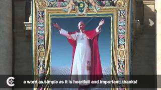 Pope Francis beatifies Paul VI [upl. by Haywood37]