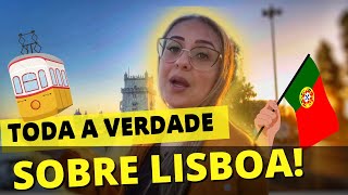 Como é morar em Lisboa Portugal  SAIBA TODA VERDADE [upl. by Garrott]