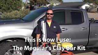 How I use the Meguiars Clay Bar Kit on my 2019 Silverado wPaul Henderson 4K 9262021 [upl. by Redwine]