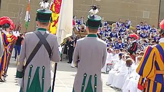 Fête de Dieu Fribourg 2018 [upl. by Aerdnael]