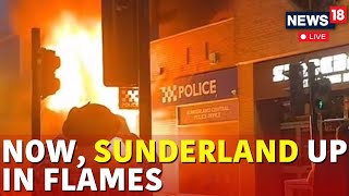 UK Protest Live  Sunderland Protest Live  Sunderland Riots  UK News Live  UK Choas Live  N18G [upl. by Akiner290]