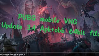 PUBG mobile VNG 34 64bit Apk Obb update [upl. by Guthrie]