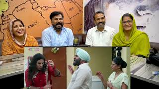 Mr amp Mrs 420  Part 1  Punjabi Comedy Movie  Punjabi Reaction [upl. by Llenrac590]