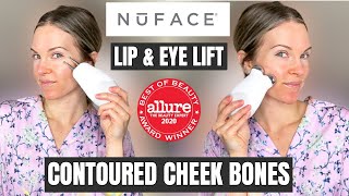 NUFACE TRINITY  EYE amp LIP ENHANCER  REVIEW amp TUTORIAL  SINCERELY MISS ASH [upl. by Vil818]