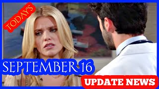 Monday September 16 Update Fiona’s Big Reveal – Stephanie Kisses Alex – Sarah’s Bad News [upl. by Artenehs363]