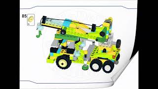 Lego Wedo 20 Truck crane NoE  V1 Instruction  Лего Ведо 20  Инструкция [upl. by Cis]