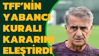 Şenol Güneş’ten TFF’nin yabancı kuralı kararına üstü kapalı eleştiri Trabzonspor imza töreni [upl. by Ynes220]