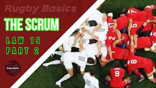 Rugby Basics The scrum part 2 rugby union [upl. by Ernestine]