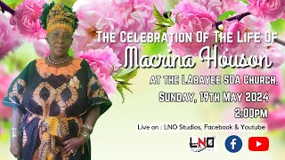 The Celebration Of The Life Of Macrina Houson [upl. by Sieber]