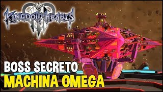 Kingdom Hearts 3  BOSS SECRETO Machina Omega Orichalcum [upl. by Heigl225]